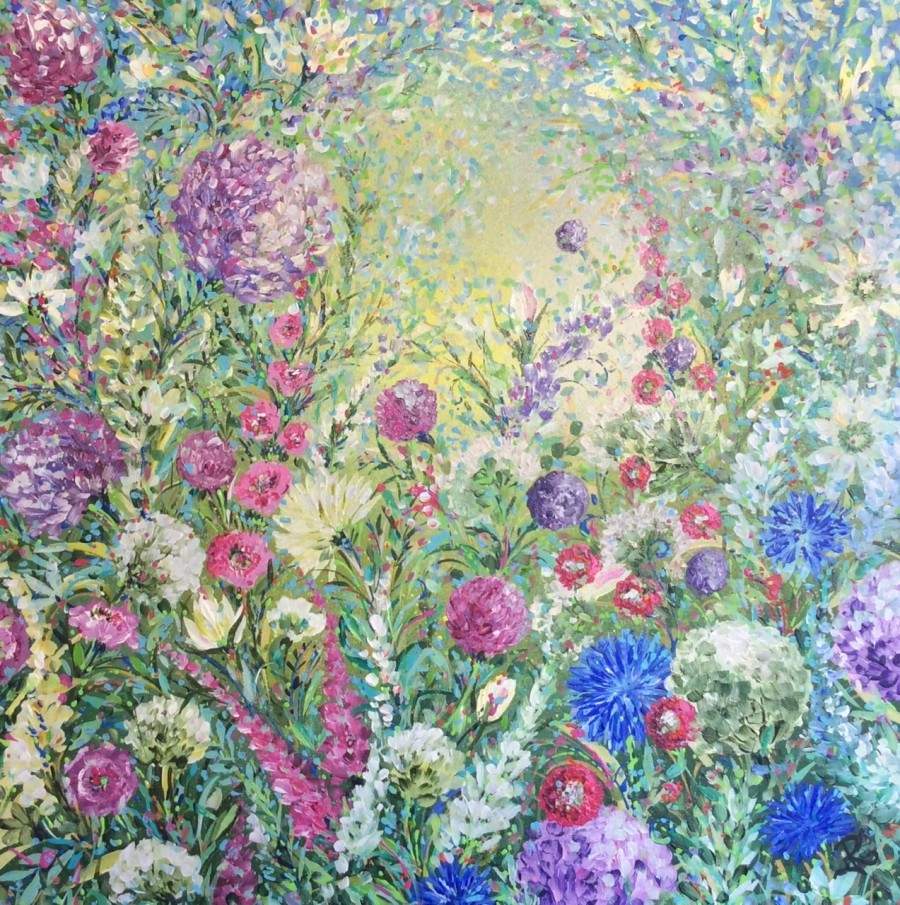 Chrysanthemum and Allium by Janice Rogers