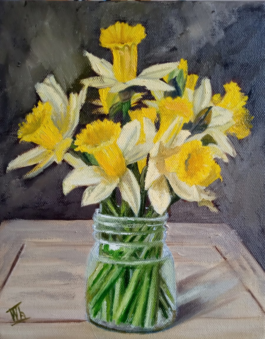 Spring Daffodils by Ira Whittaker