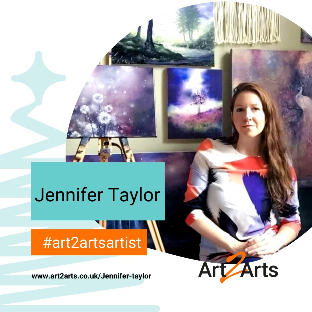 Art2Arts Artist at Christmas Jennifer Taylor