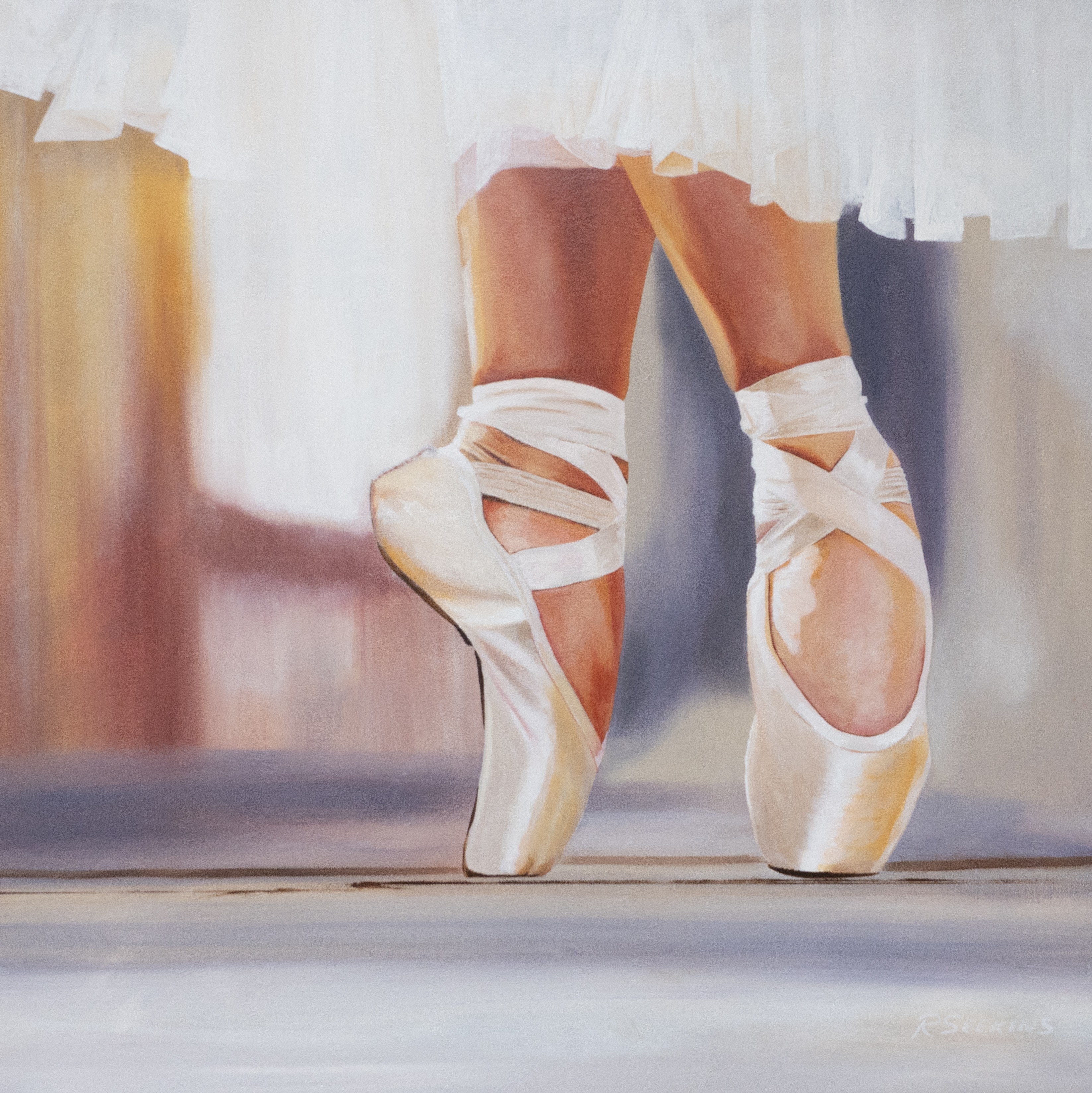 tommelfinger Kamp Pløje Ballet Shoes by Richard Seekins | Art2Arts