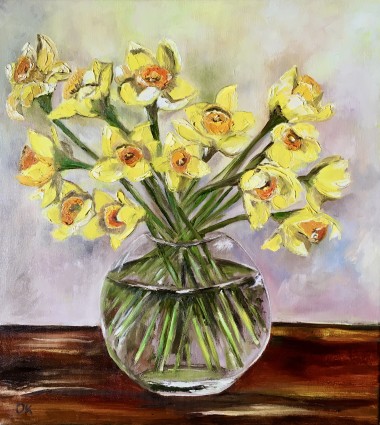 Daffodils in a vase #5 