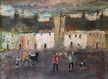 Boys playing 
Welsh art
Cornish harbour 
Welsh mountains 
Colliery 
Miners cottages 
Whimsical 
Quirky 
