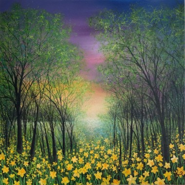 Lakeland Daffodils at Sunset XL