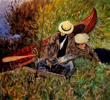 Paul Cesar Helleu Sketching with his Wife