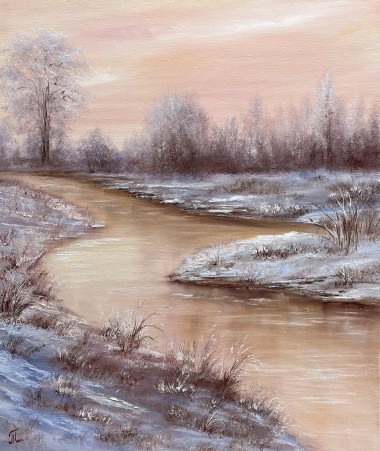 Frosty Morning by the River