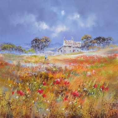 cottage walker poppies meadow
