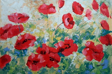 Poppies in the light