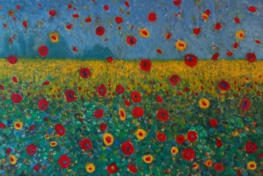 Wheatfield with Poppies 