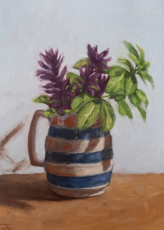The Milk jug, Hebe and Green Leaves