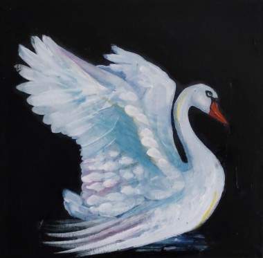 The Magical Swan Dance of the Night - "Beautiful Creatures in the Winter Wonderland series"