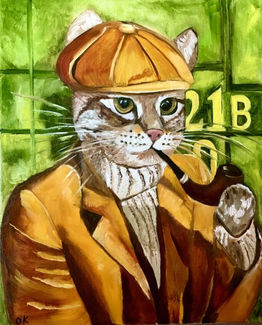 Cat Sherlock Holmes 