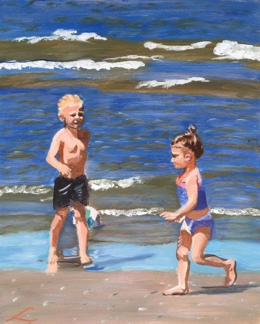 Children at the Beach 2
