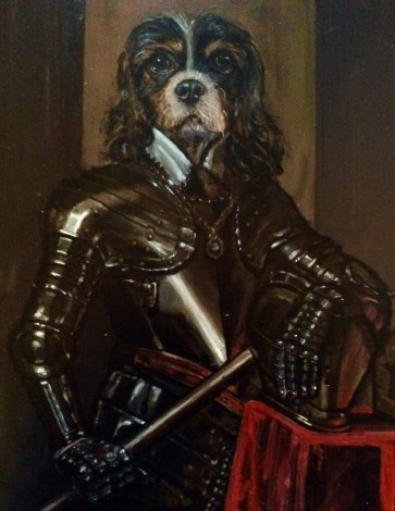 King Charlie as King Charles II after Van Dyck