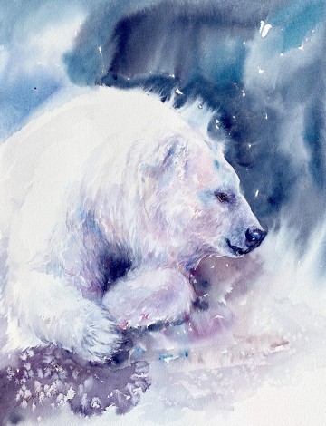 A Blue Winter_Polar Bear