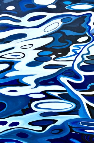 Abstract Blue River II