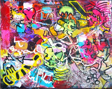 Abstract Street Art Recycle 714