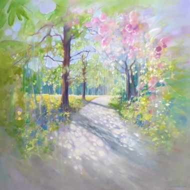 English Country Path in May 