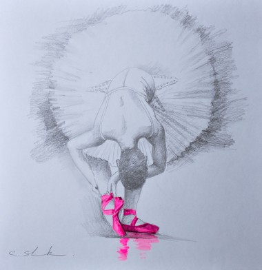 Ballerina Drawing 2