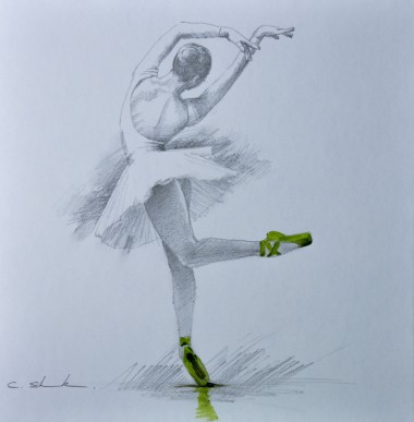Ballerina Drawing 5