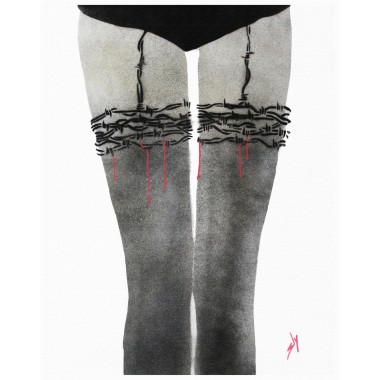 Barbed Wire Stockings (on Urbox).