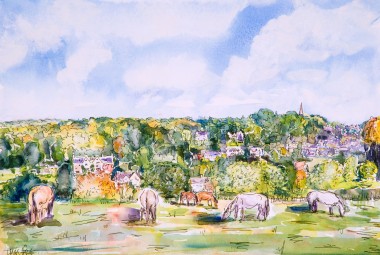 Bisley View painting for sale