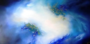 Blue Cosmos (Panoramic)