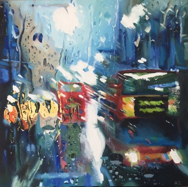 London Buses Painting