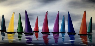 Colourful Stormy Sails 4