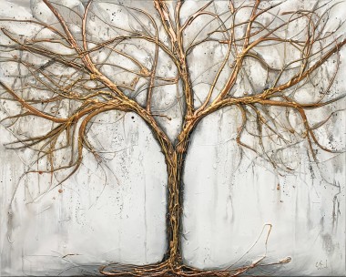 Copper Grey Tree (Made to order)