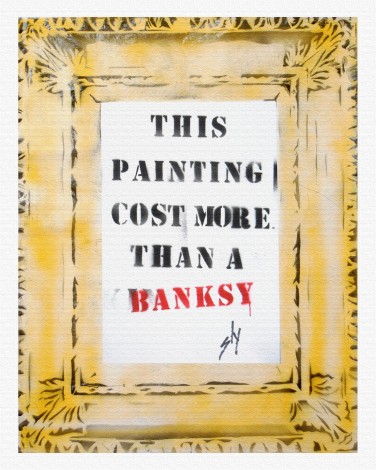 This painting cost more than a Banksy (on an Urbox).