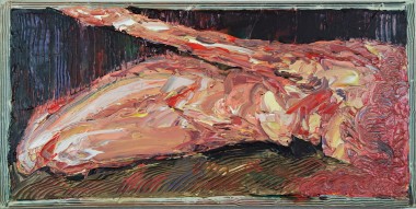 Covid Self Isolate Nude in a Box 078-80 x 40 x 7.5 cm