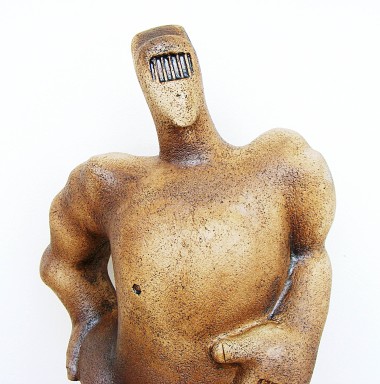 Mythological Scottish Giant, Benandonner - Ceramic Sculpture