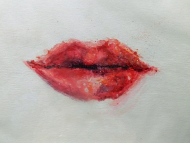 Hot Lips Absract