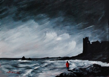 Dunure and a red coat