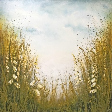 Green Meadow painting