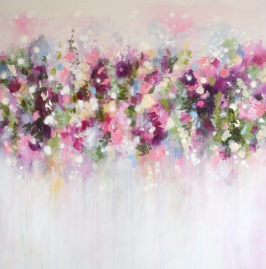 Floral Symphony - Large Abstract Painting