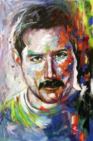 Freddie Mercury Portrait 