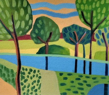 Trees by the River V