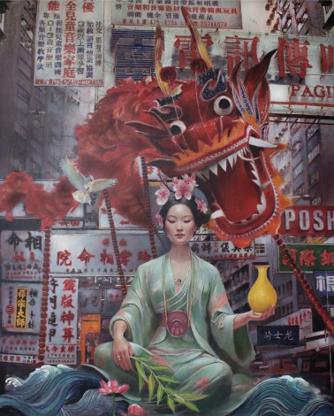 Guan Yin & the Dragon