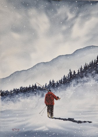 Heavy Snow

Original Watercolour painted by Ricky Figg on watercolour paper