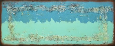 Once Twice Turquoise Landscape