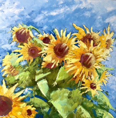 Ukrainian Sunflowers  
