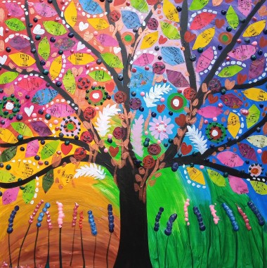 Tree of life painting