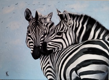 Couple of Zebras