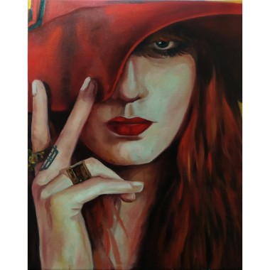 Portrait of "Florence and the machine"