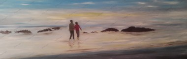 'Walk Along The Beach’