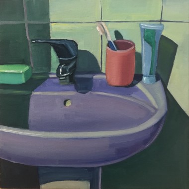 Sink and Toothbrush