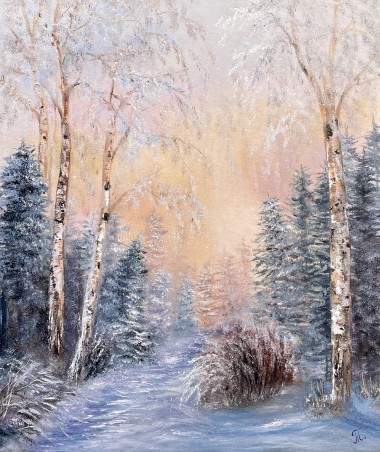Winter beautiful Path