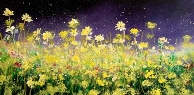 Midnight Garden, Dandelions & Daisies