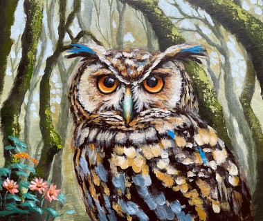 Flower Owl 4.